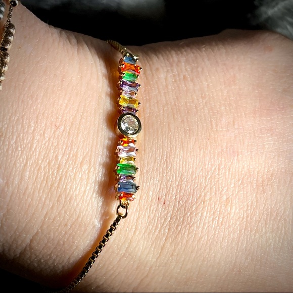 Rainbow Slider Bracelet - Picture 3 of 4